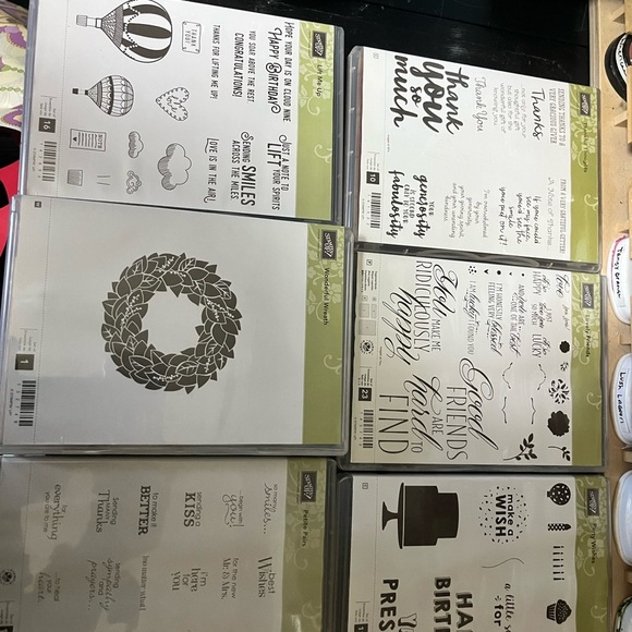 Stampin' Up! Decorative Stamp Set - Black and White retired 
You choose stamp - Picture 7 of 15